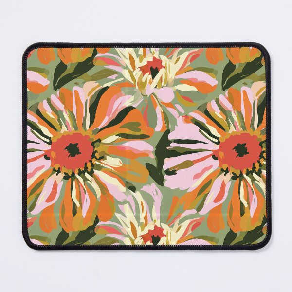 Item preview, Vibrant Zinnia Print - Birthday Flower Pattern - Gifts For Sister designed and sold by RoyalStarsPatts.