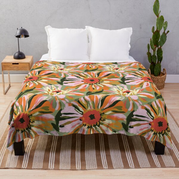 Item preview, Vibrant Zinnia Print - Birthday Flower Pattern - Gifts For Sister designed and sold by RoyalStarsPatts.