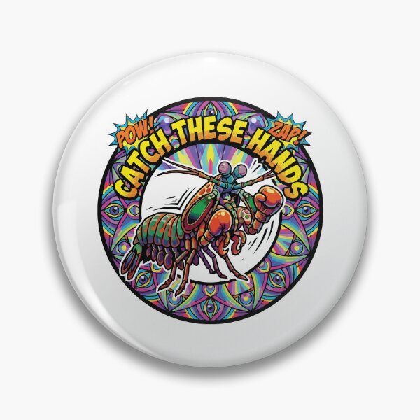 Item preview, Catch These Hands Pop Art Mantis Shrimp Comic designed and sold by Arc2020.