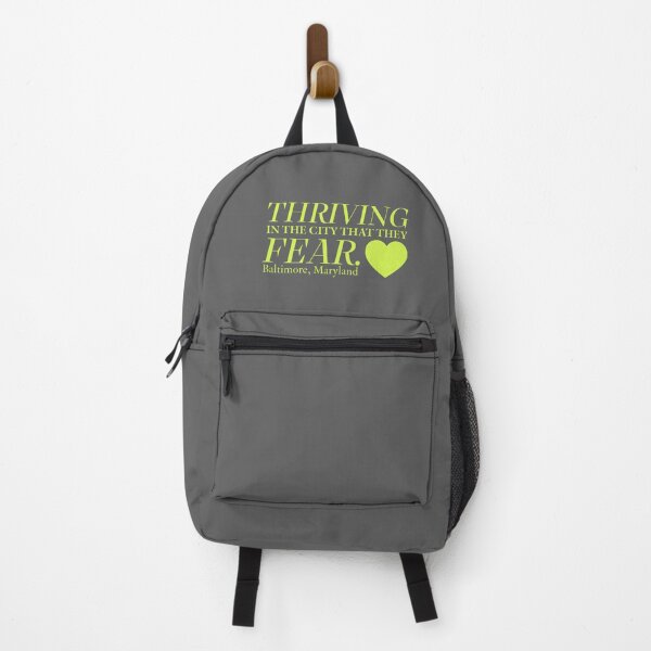 Item preview, Baltimore, MD - Thriving in a City they Fear - Lime Green designed and sold by SportyFemmeShop.