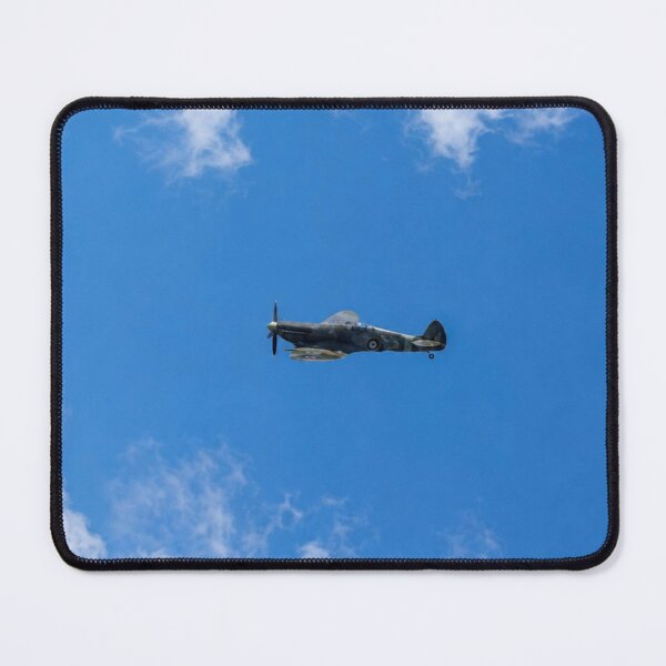 Item preview, Classic Supermarine Spitfire against Blue Sky designed and sold by Astute-Artio-Photography.