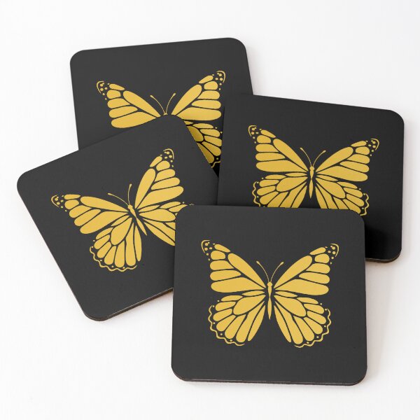 Item preview, Gold Butterfly Graphic Elegant Women's Fashion Design designed and sold by AhmedZouita.