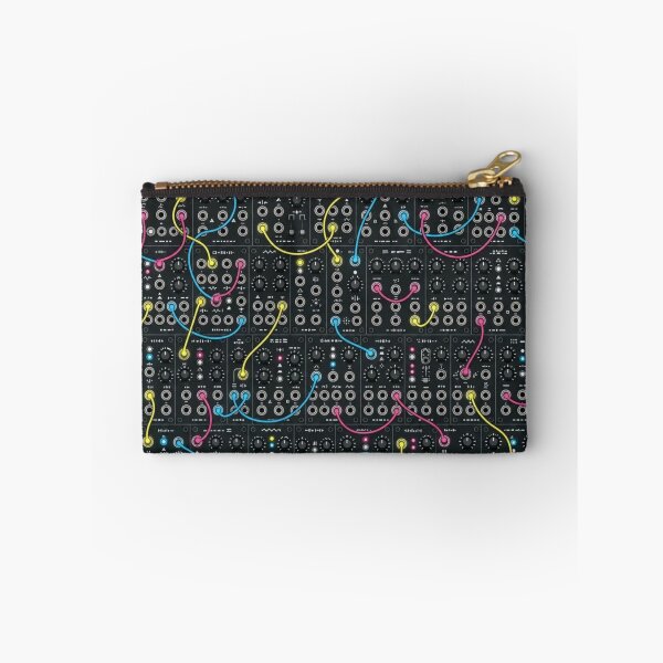 Item preview, Neon Patch Bay Patterns | Synthwave Retro 80s Cable Grid designed and sold by NominalSystems.