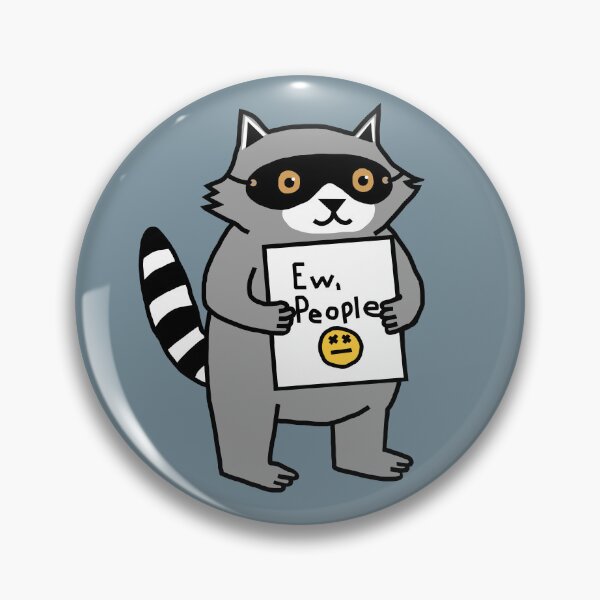 Item preview, Ew People says Cute Raccoon  designed and sold by ellenhenry.