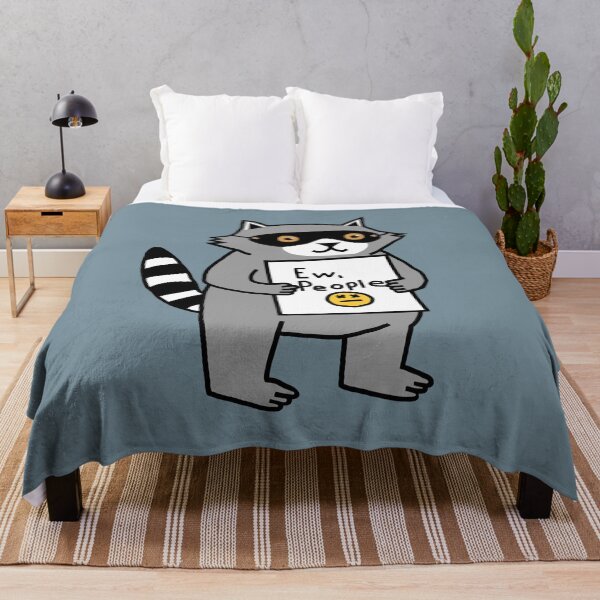 Item preview, Ew People says Cute Raccoon designed and sold by ellenhenry.