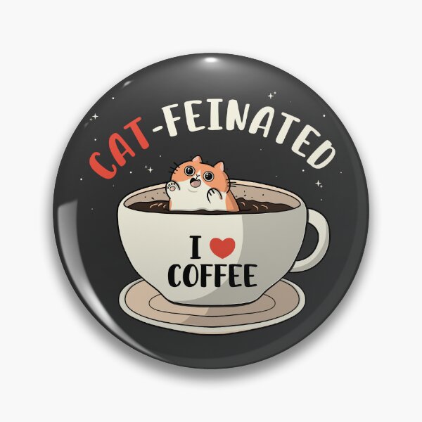Item preview, Cat-Feinated designed and sold by Freecheese.