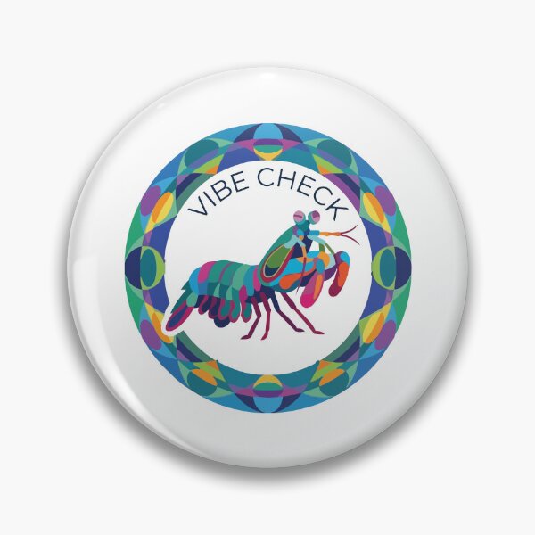 Item preview, Vibe Check Minimalist Mantis Shrimp Geometric Art designed and sold by Arc2020.