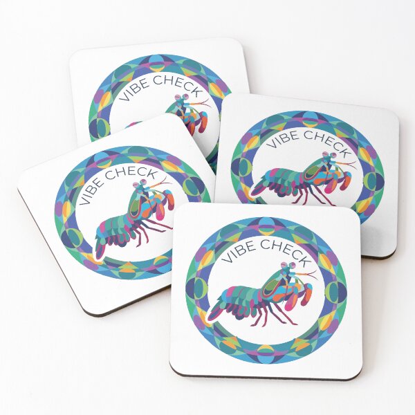 Item preview, Vibe Check Minimalist Mantis Shrimp Geometric Art designed and sold by Arc2020.