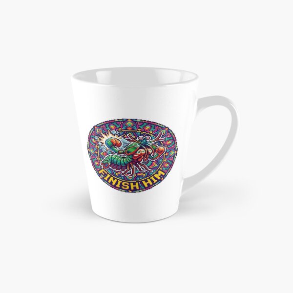 Item preview, Finish Him Pixel Art Mantis Shrimp Retro Gamer designed and sold by Arc2020.