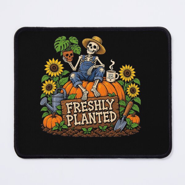 Item preview, Freshly Planted Skeleton Gardener Halloween Gardening Plant designed and sold by clothesy7.