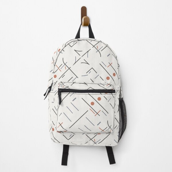 Item preview, Mid-Century Technical Line and Terracotta Pattern designed and sold by artistastshirt.