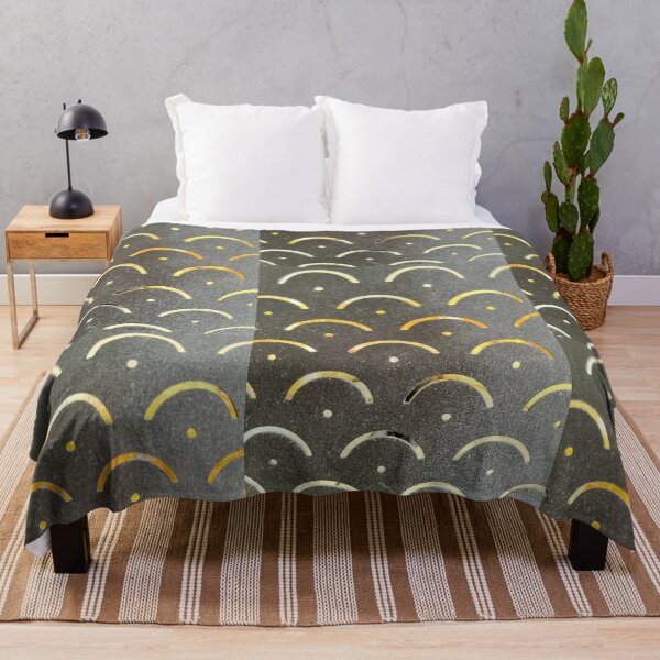Item preview, Black and Gold Art Deco Arch Scales Seamless Pattern designed and sold by Julia9632.
