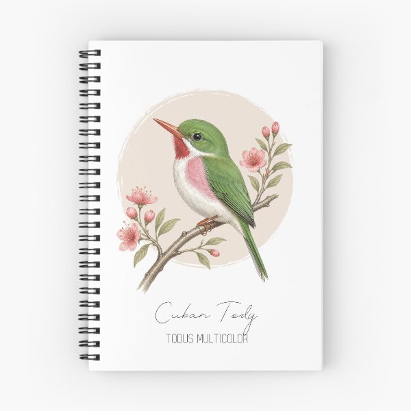 Item preview, Cuban Tody, Todus multicolor, Cuban Birds, Tropical Bird, Caribbean Wildlife designed and sold by lagunaklein.