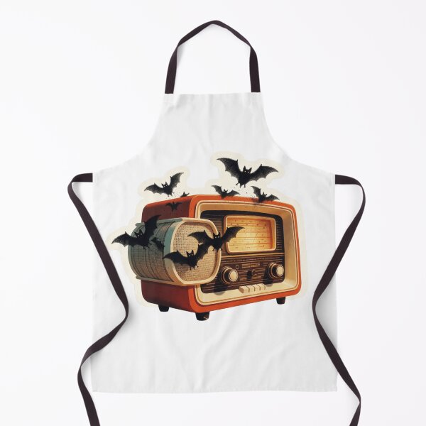 Item preview, Whimsical Vintage Radio – Witchy Retro Cottagecore Sticker designed and sold by AillustriaAK.