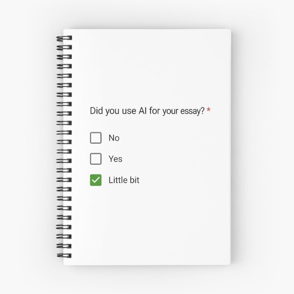 Item preview, Did You Use AI for Your Essay? Little Bit designed and sold by Mavriboy.