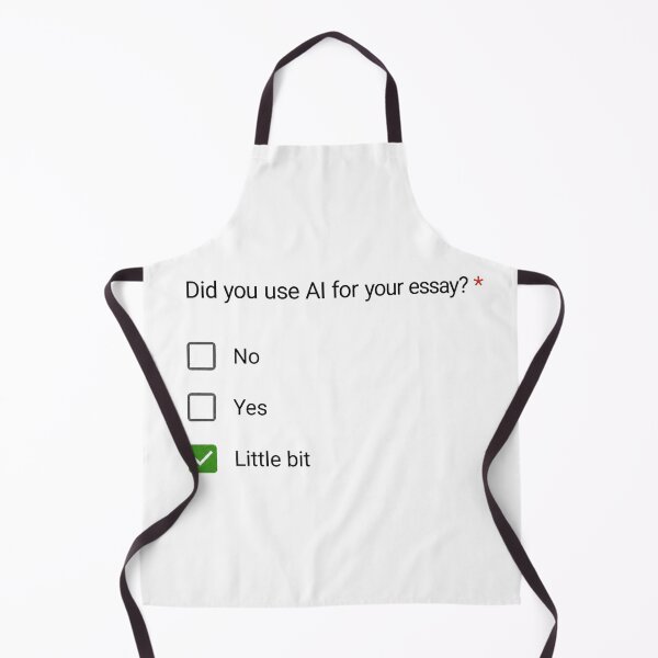 Item preview, Did You Use AI for Your Essay? Little Bit designed and sold by Mavriboy.
