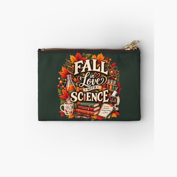 Item preview, Fall in Love With Science – Autumn Science Teacher Design designed and sold by astersgraphics.