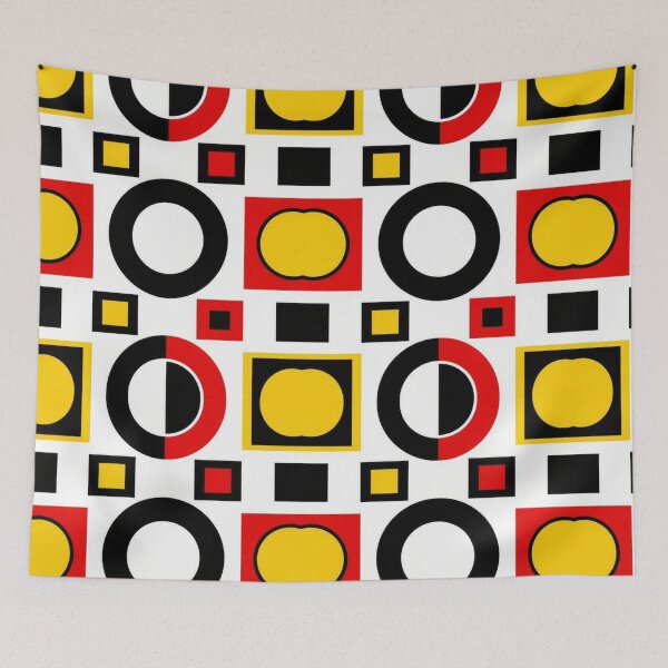 Item preview, Retro Pop Art Mod Fashion Pattern designed and sold by BRIGHT LITTLE STUDIO.