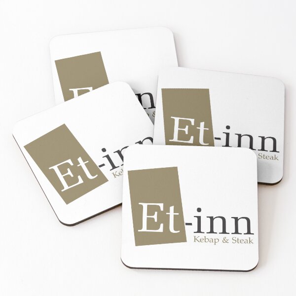 Item preview, Et Inn Kebap Steak Gold Restaurant Typography Logo designed and sold by shiharl.