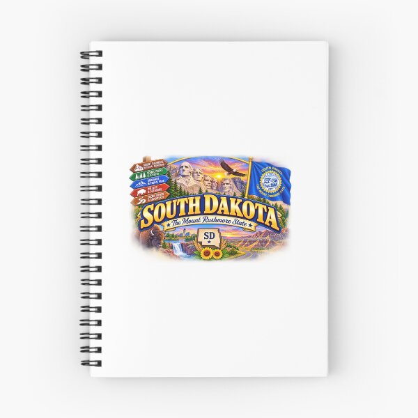 Item preview, South Dakota Mount Rushmore Travel Doodle designed and sold by Awarrie.