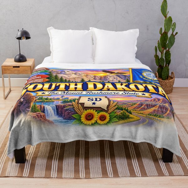 Item preview, South Dakota Mount Rushmore Travel Doodle designed and sold by Awarrie.