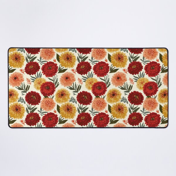 Item preview, Ornamental Zinnia - Tropical Flower Pattern - Gifts For Wife designed and sold by RoyalStarsPatts.