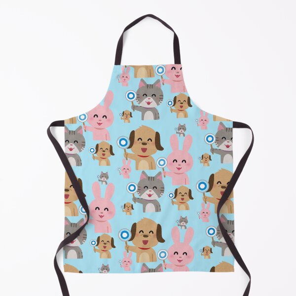 Item preview, Cute Cartoon Animals Dogs Cats Rabbits Kawaii Pattern designed and sold by NikBrin Prevail .