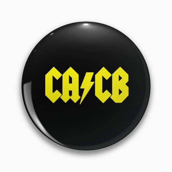 Item preview, CACB Hard Rock Carp Fishing - Funny Parody Logo designed and sold by GeekAnglerStore.