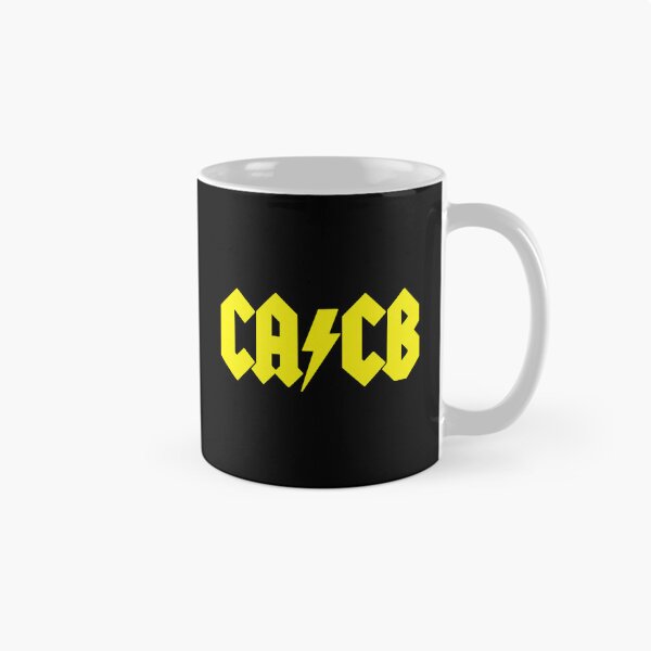 Item preview, CACB Hard Rock Carp Fishing - Funny Parody Logo designed and sold by GeekAnglerStore.