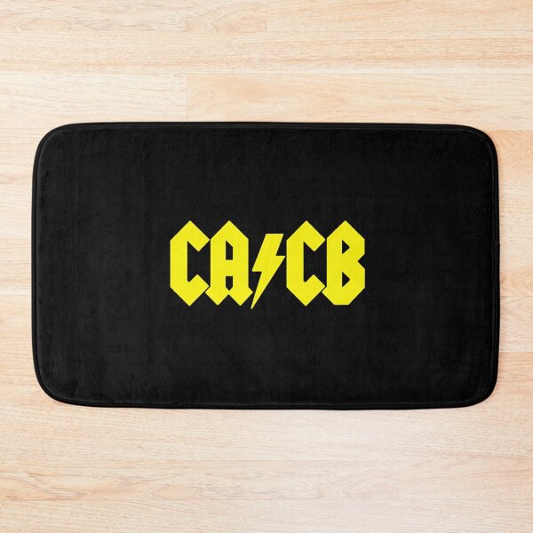 Item preview, CACB Hard Rock Carp Fishing - Funny Parody Logo designed and sold by GeekAnglerStore.