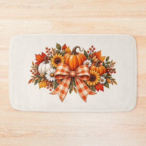 Item preview, Auntie Pumpkin Fall Gift Coquette Bow designed and sold by Corvoria.
