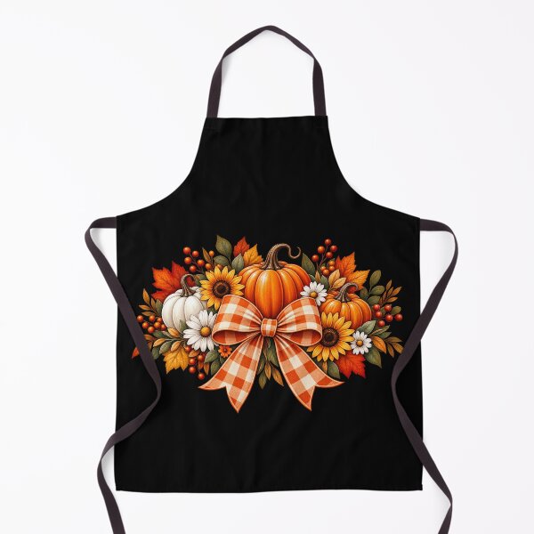 Item preview, Auntie Pumpkin Fall Gift Coquette Bow designed and sold by Corvoria.