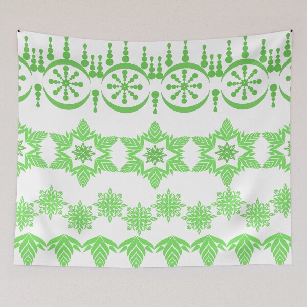Item preview, Seamless Green Lace Horizontal Border Pattern Set Vector designed and sold by Ei-Ei.