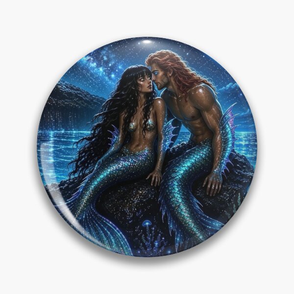 Item preview, Mermaid in Love designed and sold by Aquamarineelle.