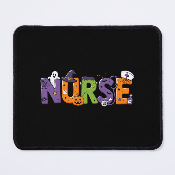 Item preview, NURSE HALLOWEEN colorful ghosts designed and sold by YNELENT.