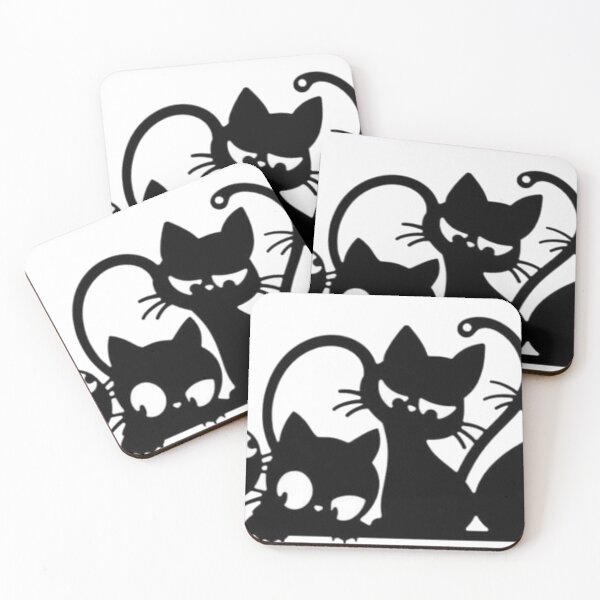 Item preview, Cats / Happy Cats / Old pattern / USA / Black / Creative T-shirt designed and sold by Creative T-shirts.