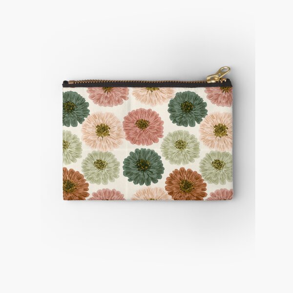 Item preview, Minimalistic Zinnia Flower  - Botanical Garden Pattern - Gifts For Women designed and sold by RoyalStarsPatts.