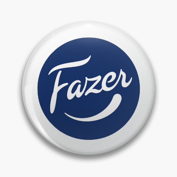 Item preview, Fazer Classic Script Blue Circle Logo designed and sold by shiharl.