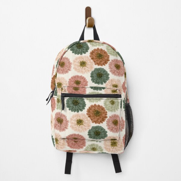 Item preview, Minimalistic Zinnia Flower - Botanical Garden Pattern - Gifts For Women designed and sold by RoyalStarsPatts.