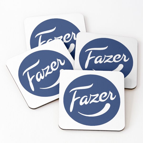 Item preview, Fazer Classic Script Blue Circle Logo designed and sold by shiharl.