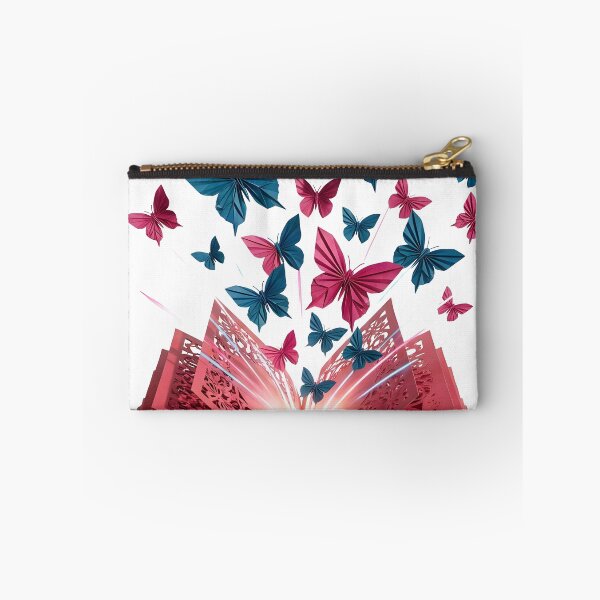 Item preview, Colorful Origami Butterfly Flying from a Red Book designed and sold by Marcu Ioachim.