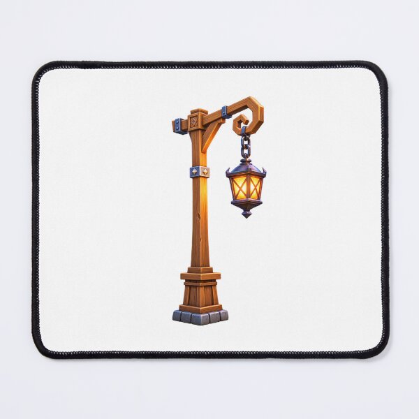 Item preview, Vintage Wooden Lantern Street Lamp Fantasy Design designed and sold by Brandady.