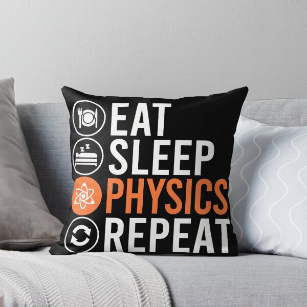Item preview, Eat Sleep Physics Repeat Funny Science designed and sold by teeperfect.