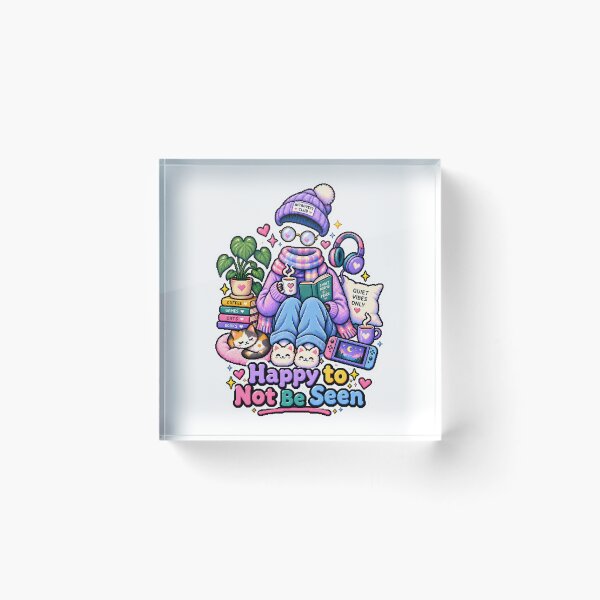 Item preview, Invisible Person Introvert Club: designed and sold by Thai Vibe Studio.