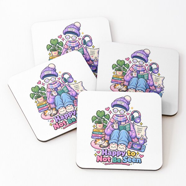 Item preview, Invisible Person Introvert Club: designed and sold by Thai Vibe Studio.