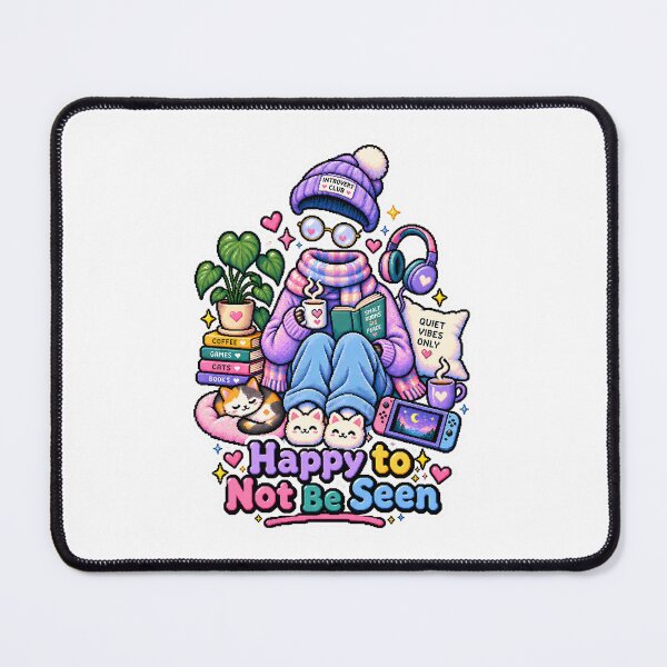 Item preview, Invisible Person Introvert Club: designed and sold by Thai Vibe Studio.