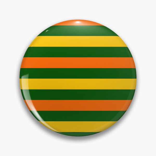Item preview, Orange And Yellow Stripes Design Green  designed and sold by PatternTitan.