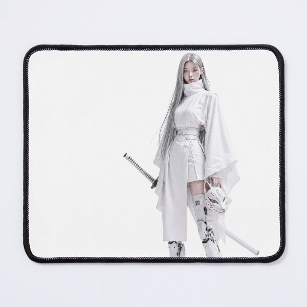 Item preview, White Kitsune Samurai designed and sold by Neo Edo Studio.