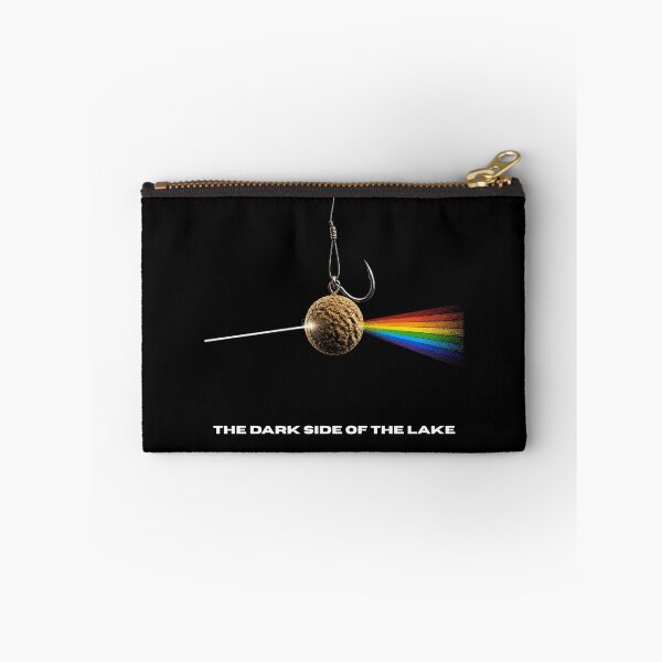 Item preview, The Dark Side Of The Lake - Funny Rock Fishing designed and sold by GeekAnglerStore.