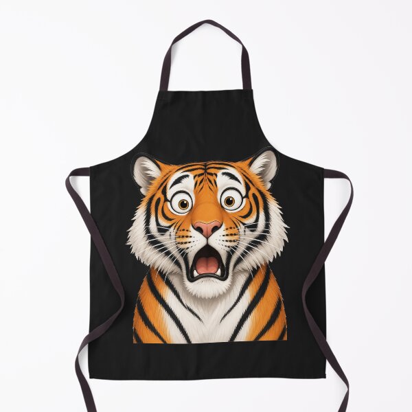 Item preview, Copy of Shocked Tiger Face – Funny Animal Gift designed and sold by Wenvilgrace.